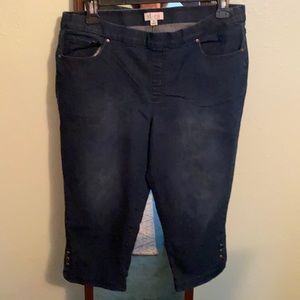 Brand new capris. Top notch. Comfy.